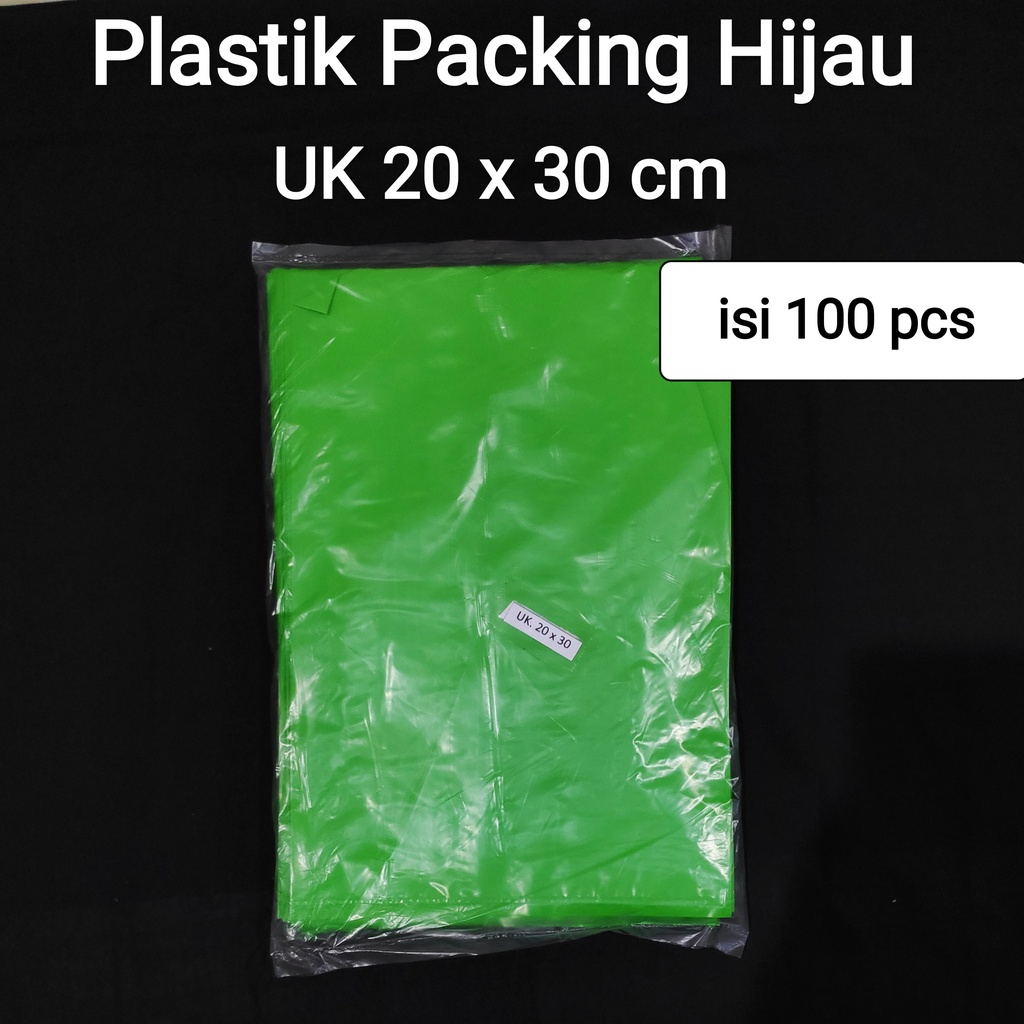 HD packing uk 20x30 Polos (10 bks)- plastik Packing Paket, Plastik bungkus Paket