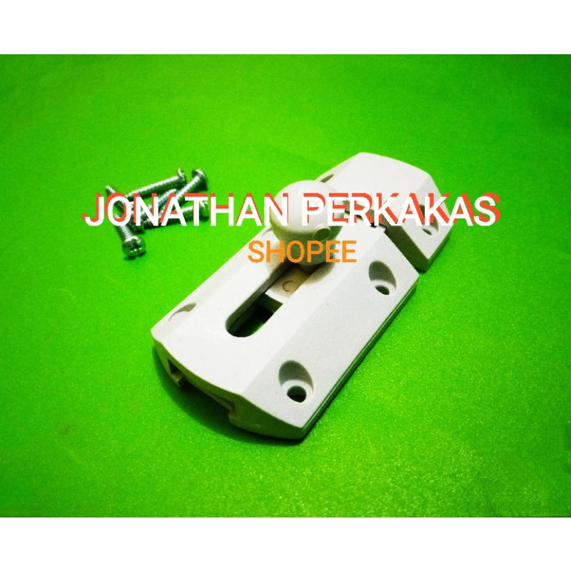 selot pintu pvc kamar mandi warna putih selot pintu plastik kamar mandi warna putih selot plastik wa