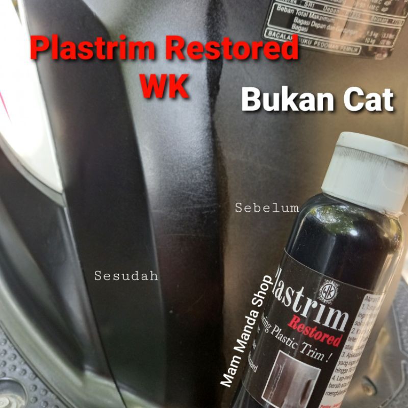 Penghitam permanen/Plastrim Restored/Dasboard/Spakboard/Body Kusam/Penghitam Body Motor