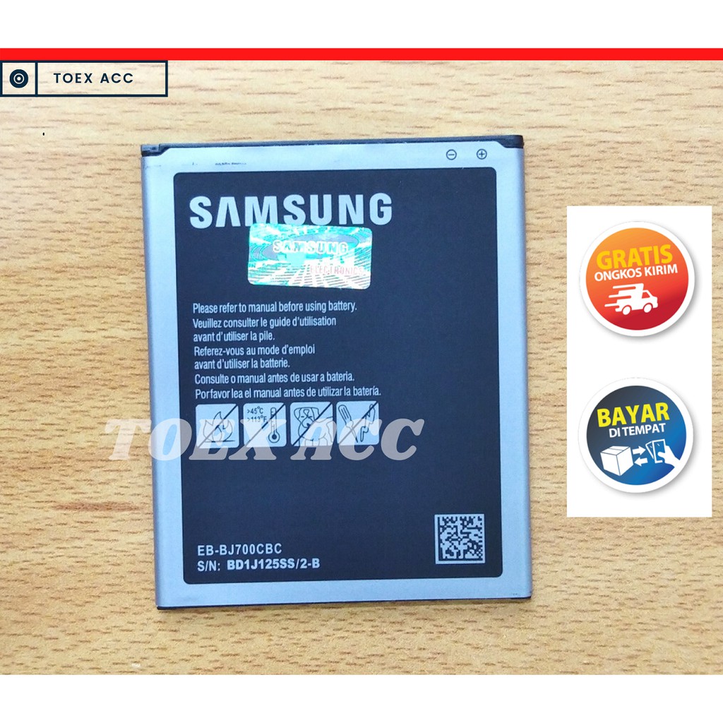 Baterai Samsung J7 2015 J700 / J4 2018 J400 / J7 Core / J7 Duo - Battery Batrai