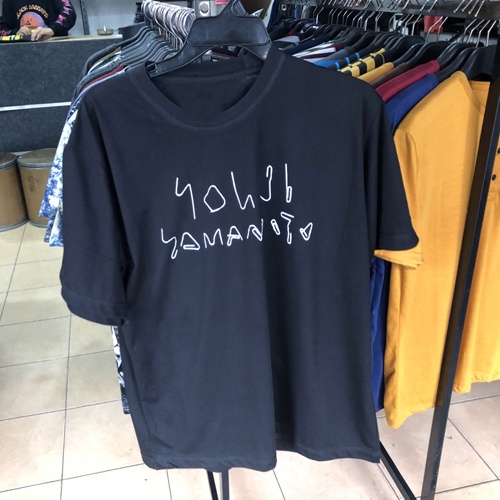 Kaos Yohji Yamamoto Tshirt Bahan Katun Casual T-SHIRT Real Pict BISA COD T Shirt Terbaru