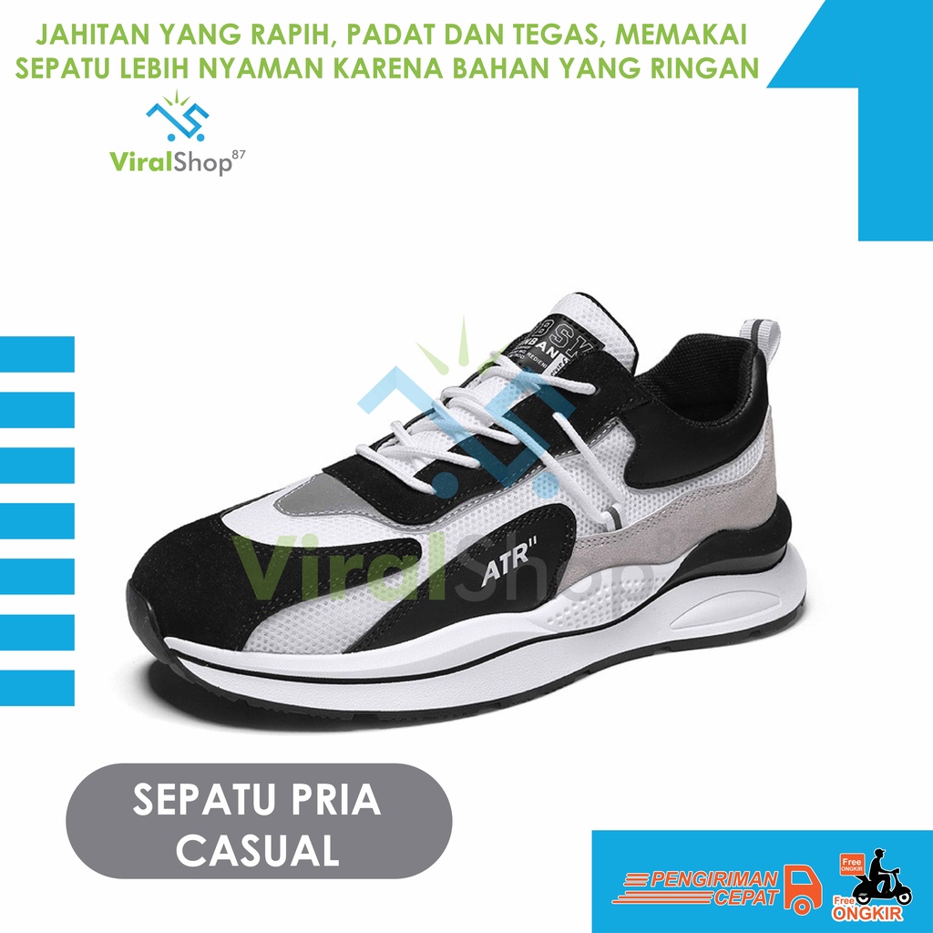 Sepatu Sneakers Pria Sepatu Olahraga Pria Import Sepatu Kets Kasual