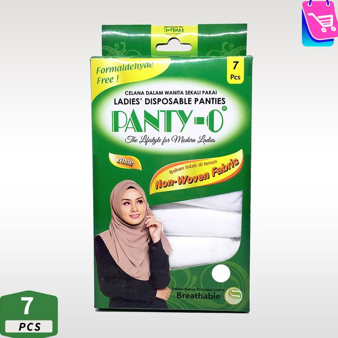 Celana Dalam Sekali Pakai Wanita/ Panty-O Untuk Umroh Dan Haji/7Pcs