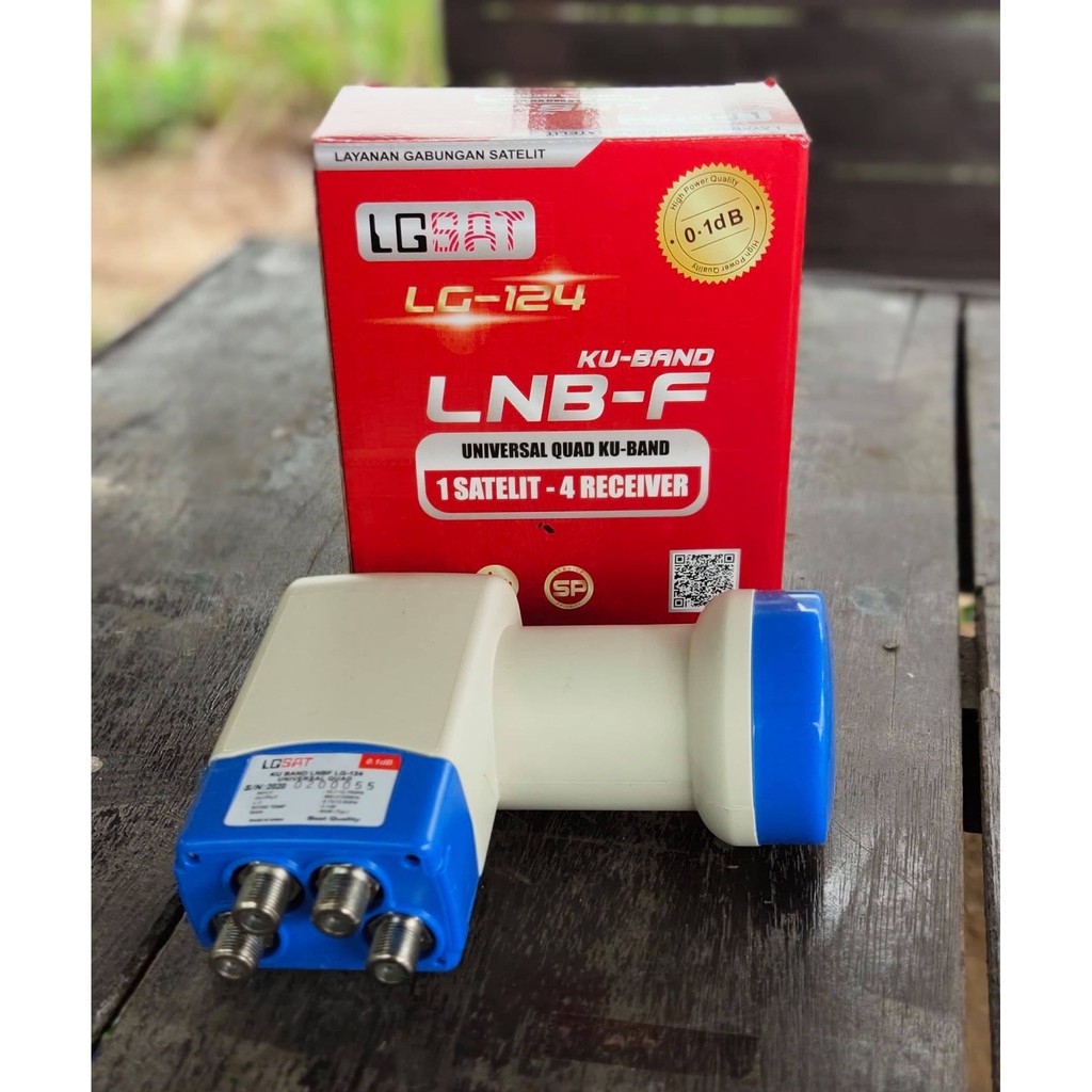 LNB KU LGSAT Quad Out 0,1 DB