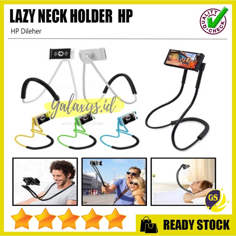 Lazy Neck Holder HP Gantung di Leher Hanging Cell Phone Penyangga