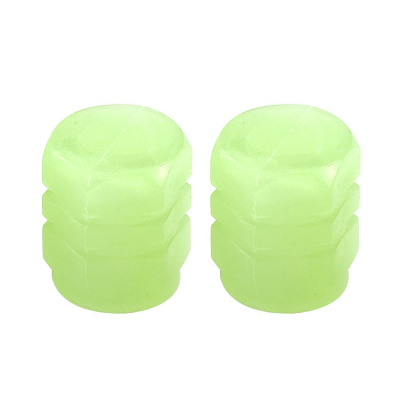 2pcs Penutup Klep Ban Mobil car wheel luminous valve cover Anti Air Dan Debu Cocok Untuk Motor Onderdil Mobil