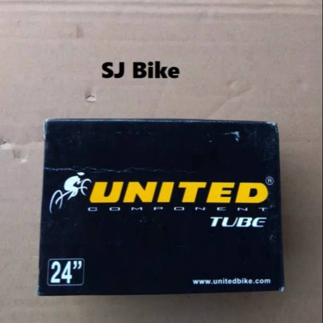 BAN DALAM SEPEDA 24 X 1.75 - 2.125 UNITED ( AV )