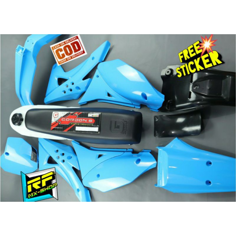(COD) BODYSET KLX GORDON BIRU GOPRO PNP KLX ALL SERIES - BODY SET SUPERMOTO KLX BF DTRACKER