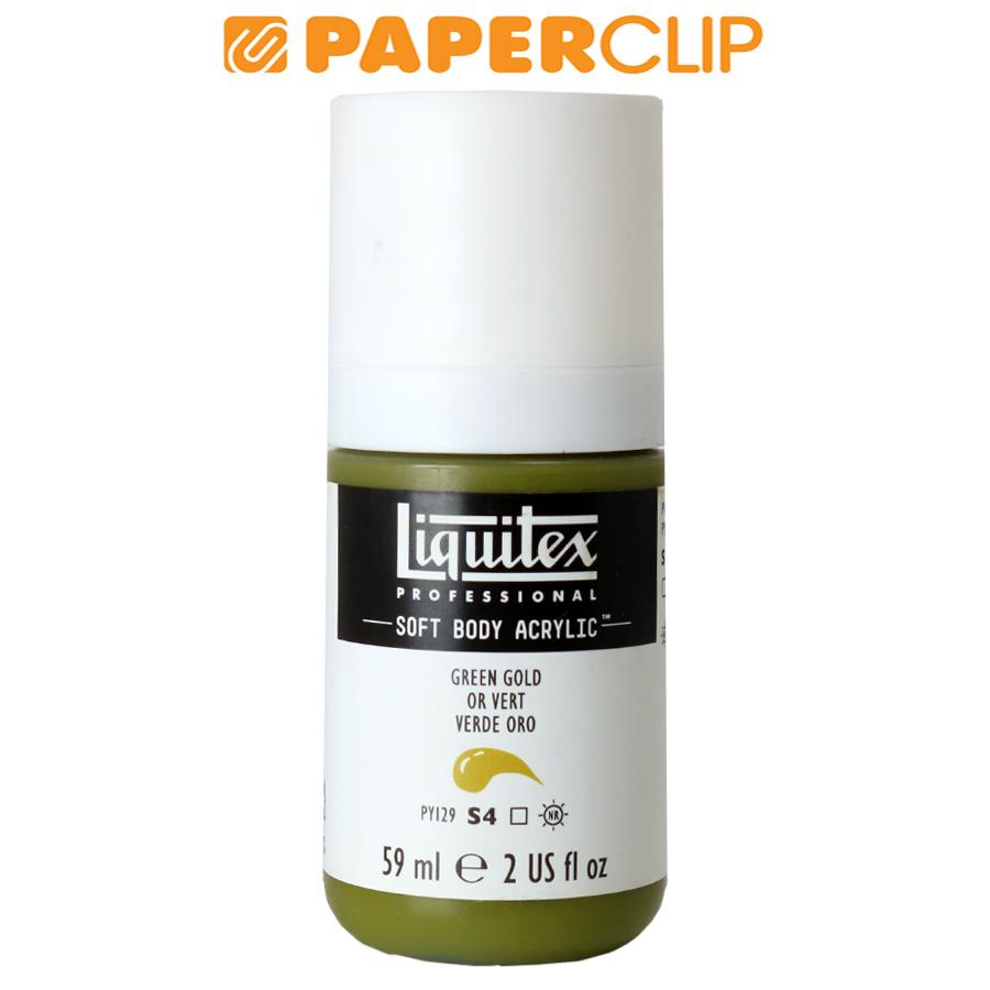 

ACRYLIC SOFT BODY LIQUITEX 1959325 GREEN GOLD