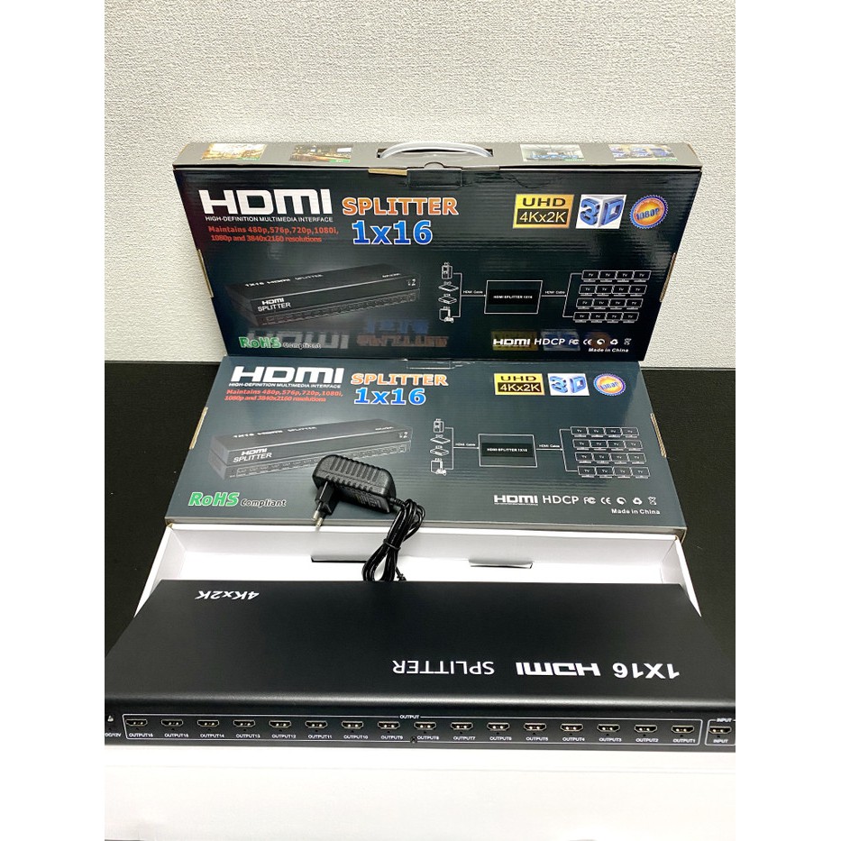 HDMI SPLITTER 16 port / HDMI Splitter 16port 1080p full HD 1-16