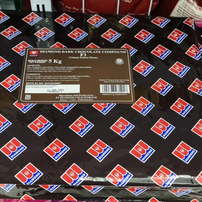 

PROMO Coklat Dark Compound Diamond 5kg MURAH