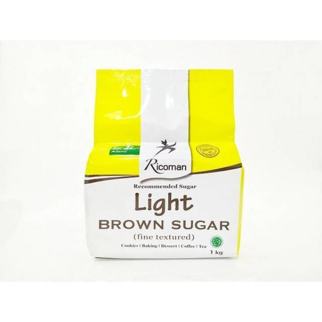 

RICOMAN LIGHT BROWN SUGAR 1 KG