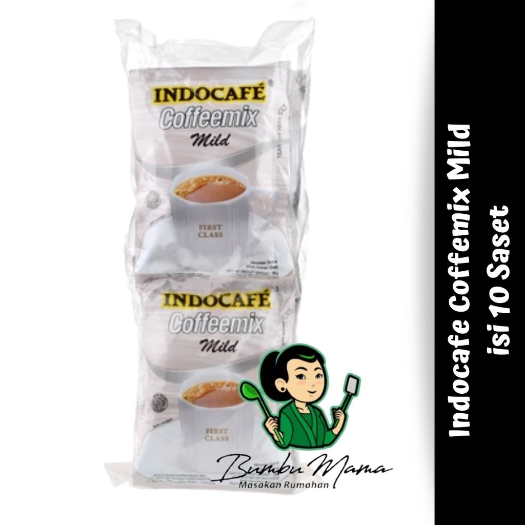 

Indocafe Coffeemix Mild / 1 Pack isi 10 Saset x 18gr