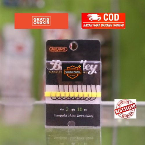 KAIL PANCING BRADLEY UKURAN 2 ISI 10 PCS
