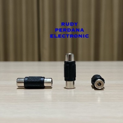 SAMBUNGAN I SOKET RCA TO SOKET RCA