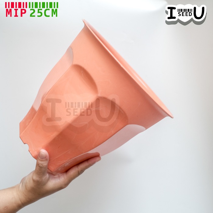 Pot Bunga Tinggi Warna 25cm - MIP