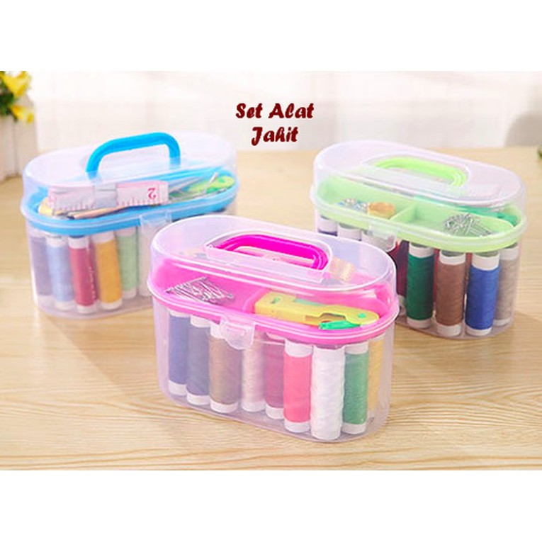 SET ALAT JAHIT / Set Alat Jahit Set Peralatan BENANG JARUM Lengkap Sewing Box / set alat jahit