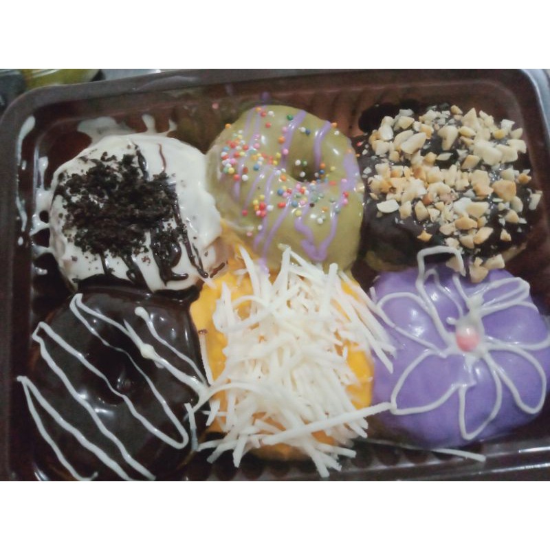 

donat mini isi 6