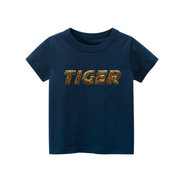 Kaos anak Strep Tiger kaos anak usia 1-8 tahun