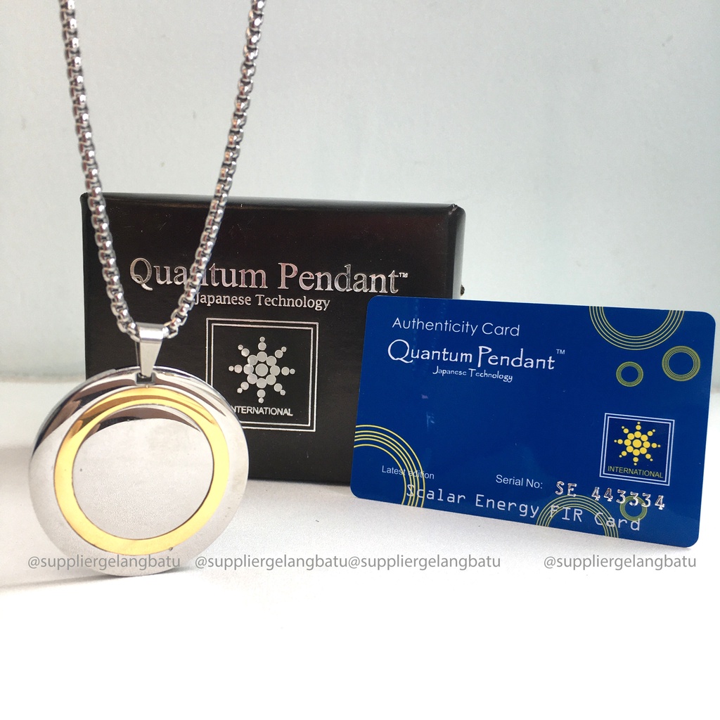 KALUNG KESEHATAN quantum Pendant BIO C GOLD GERMANIUM bersertifikat