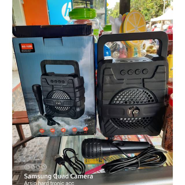 Speaker bluetooth + Mix karoke gratis murah mix karoke salon bluetooth salon blutut
