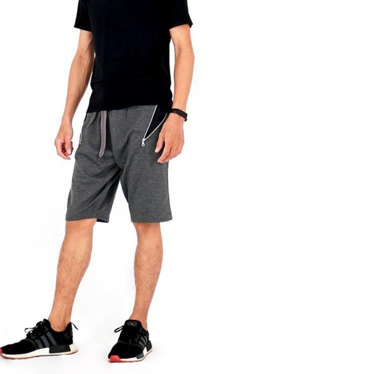 ✲ OKECHUKU Celana Pendek Jogger Joger Pria Selutut / Sedengkul Sweatpants - Jacque ◌