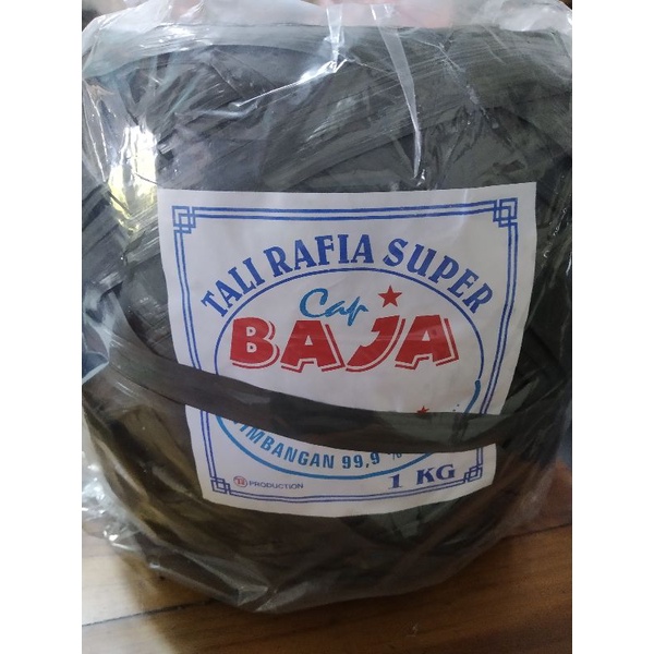 

TALI RAFIA 1 KG HITAM