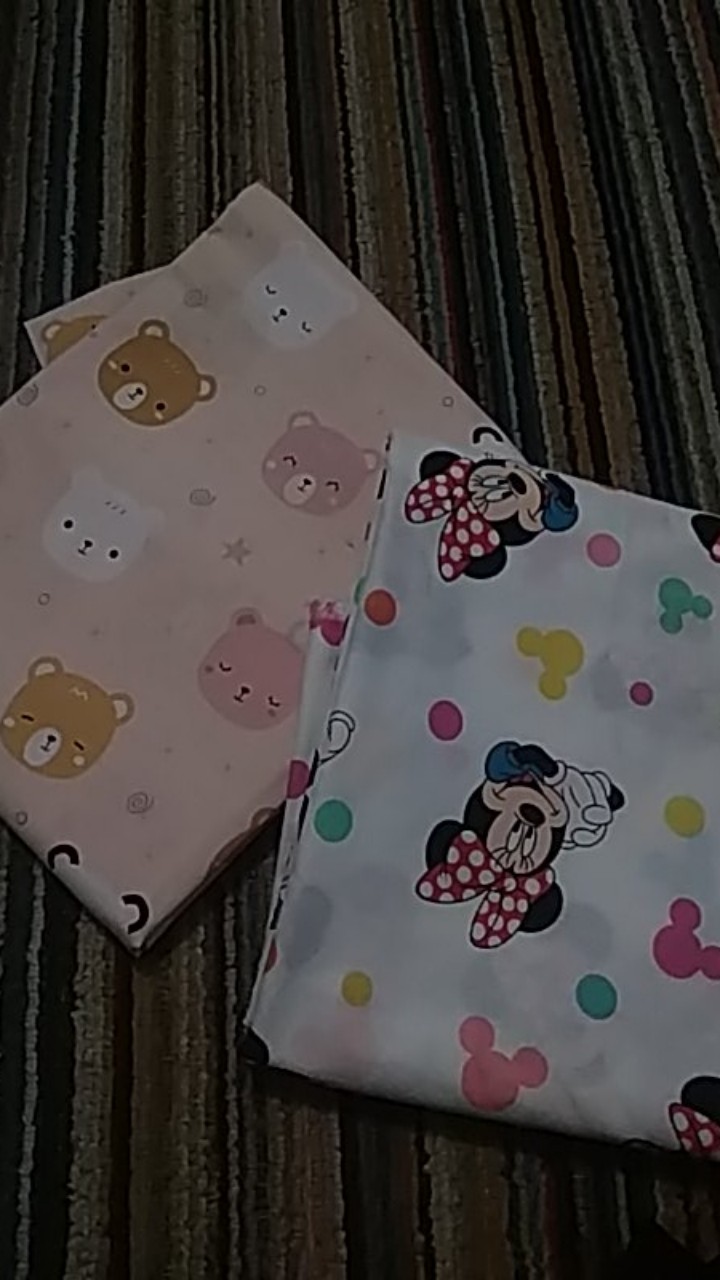 Bear Smile - Kain Sprei Katun Lokal Meteran