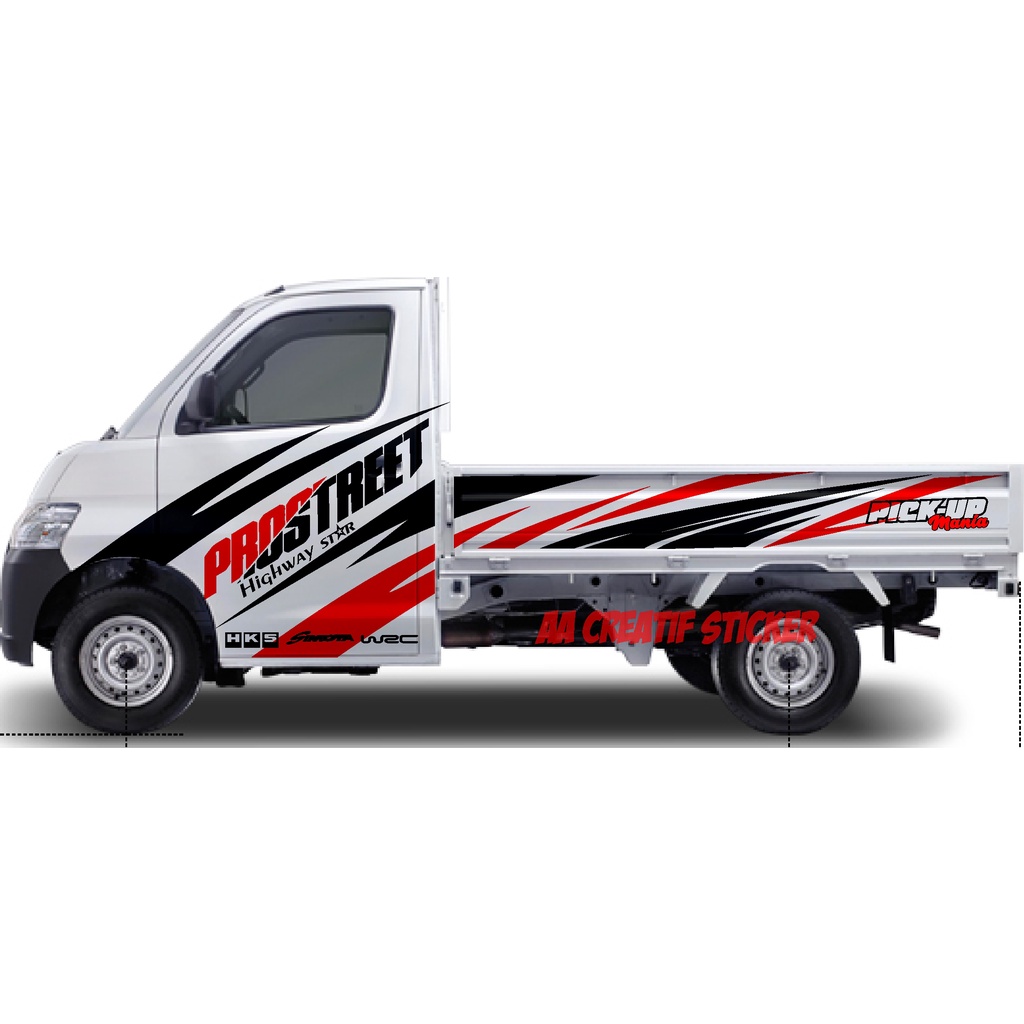 cutting sticker polet LIS mobil pick up grandmax prostreet universal