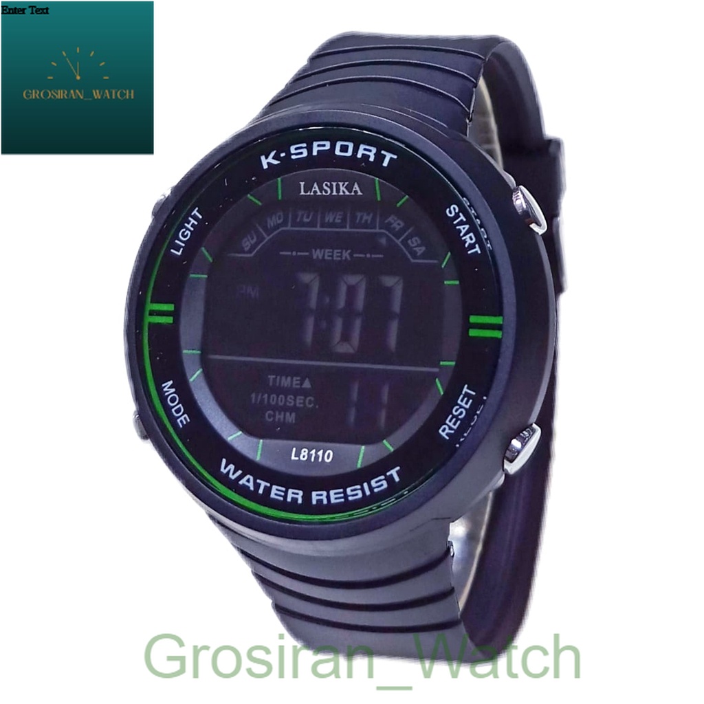 (Dikirim Dari Jakarta)Jam tangan kasual Pria lasika L8110 Digital Water Resist [G_W]