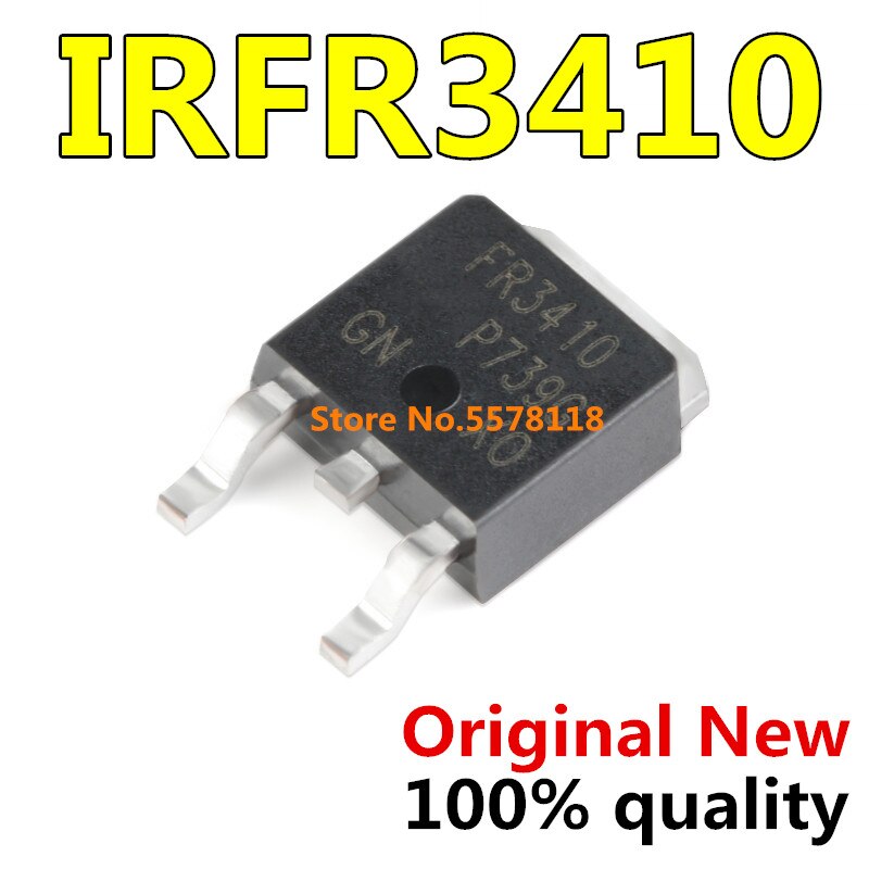 (Ready Stock) 10PCS FR3410 IRFR3410 TO-252 Chipset