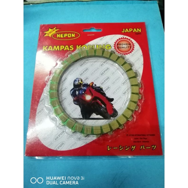 KAMPAS PLAT KOPLING RACING VEGA ZR JUPITER ZR SALIB NEPON GIGI KECIL