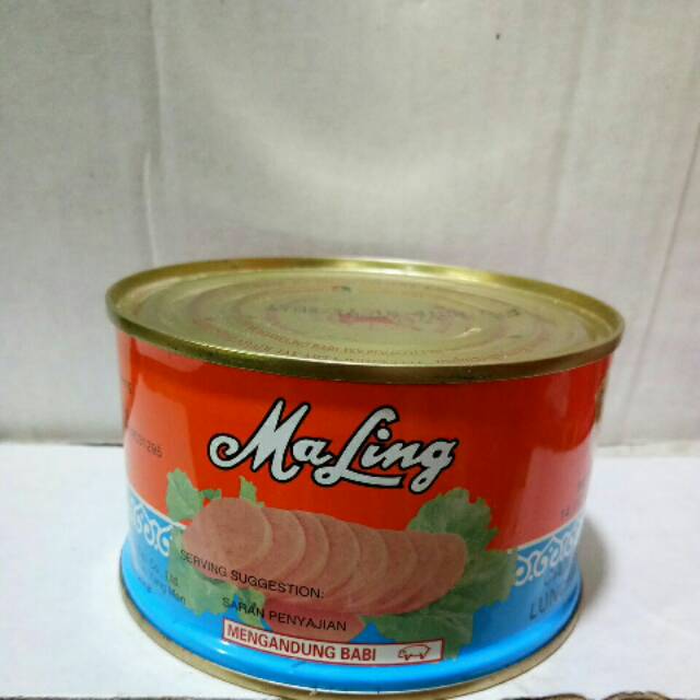 

MALING DAGING BABI / CANNED PORK LUNCHEON MEAT NON HALAL