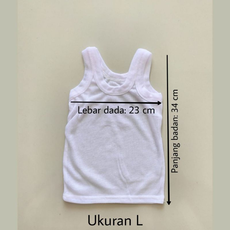 DK SINGLET / KAOS DALAM Bayi Anak (Ecer / 1 buah)