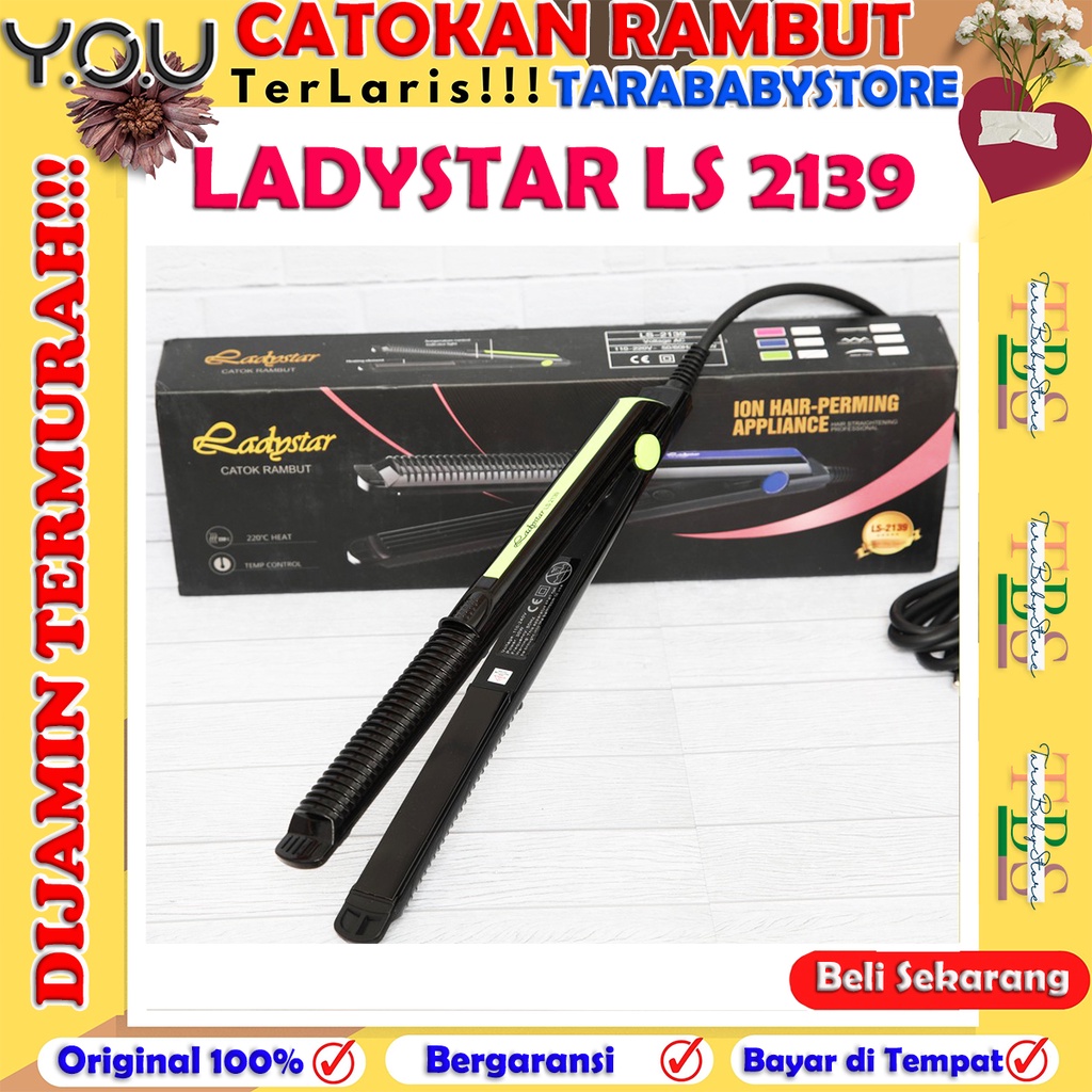 Catokan Rambut ladystar LS-2139 ORIGINAL 100% , catokan 2in1