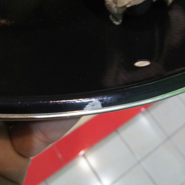 Wajan Enamel Gagang Anti Gores