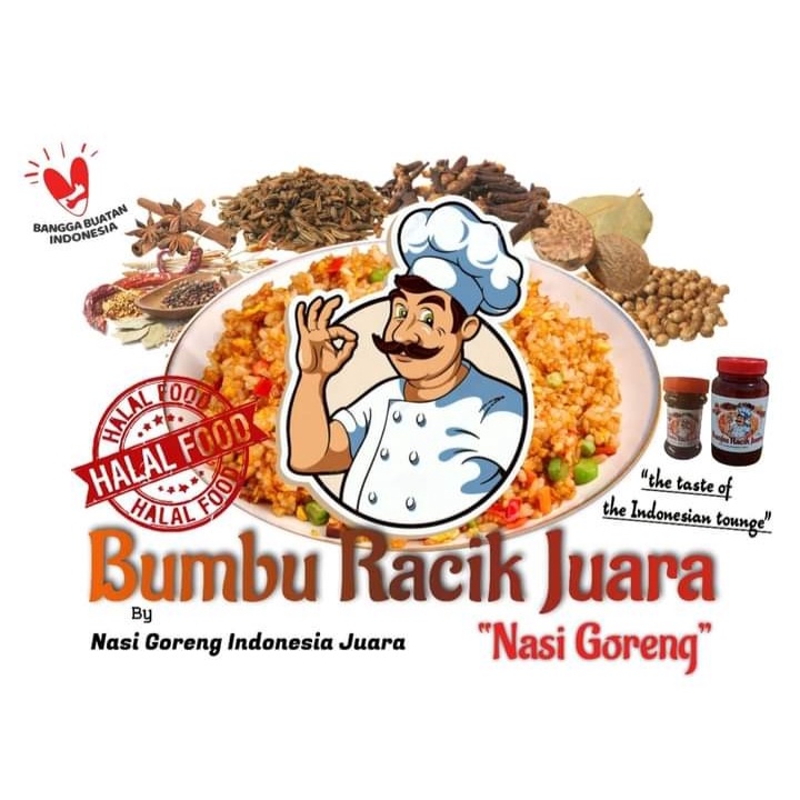 

Makanan | Bumbu Nasi Goreng | Nasi Goreng Indonesia JUARA 350Gr