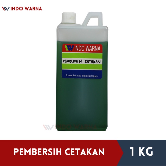 

Hot Sale Pembersih Cetakan Cat Sablon Waterbased - Pembersih Cetakan - 1Kg Sale!!!