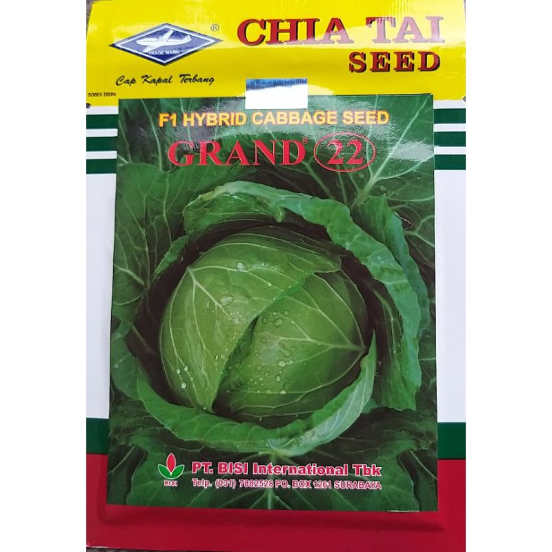 Benih Kubis Kol GRAND - 22 F1 15gr