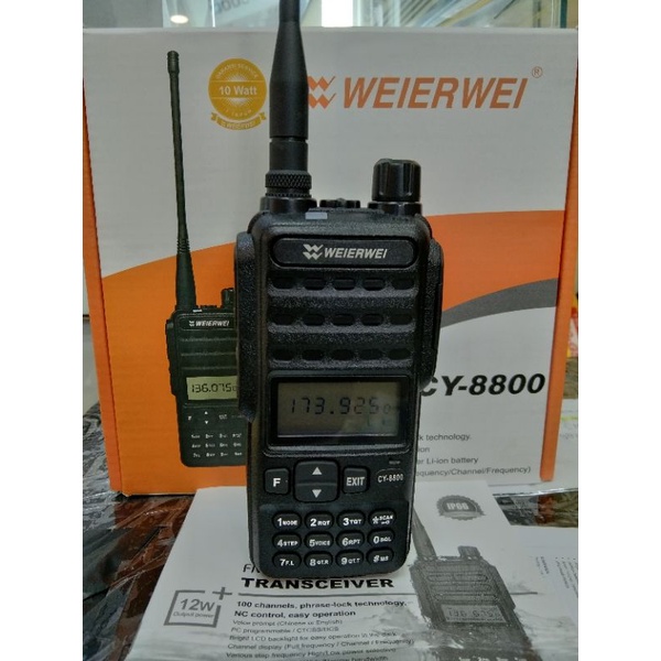 Ht weierwei cy 8800 vhf 10 watt original