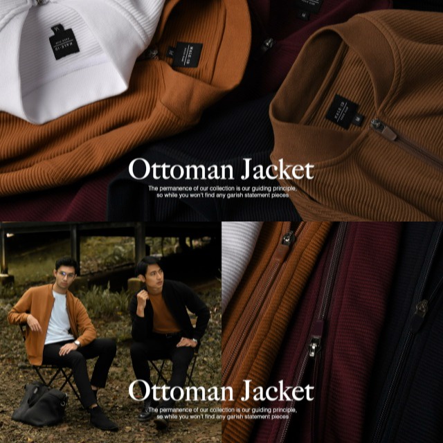 OTTOMAN BOMBER JACKET by MALE ID HEYMALE