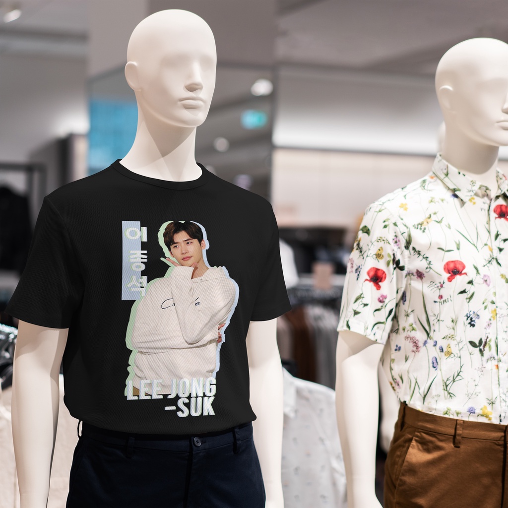 Kaos Lee Jong-Suk Kaos Drama Korea Big Mouth Kaos Pria Kaos Wanita Kaos Premium Cotton Combad