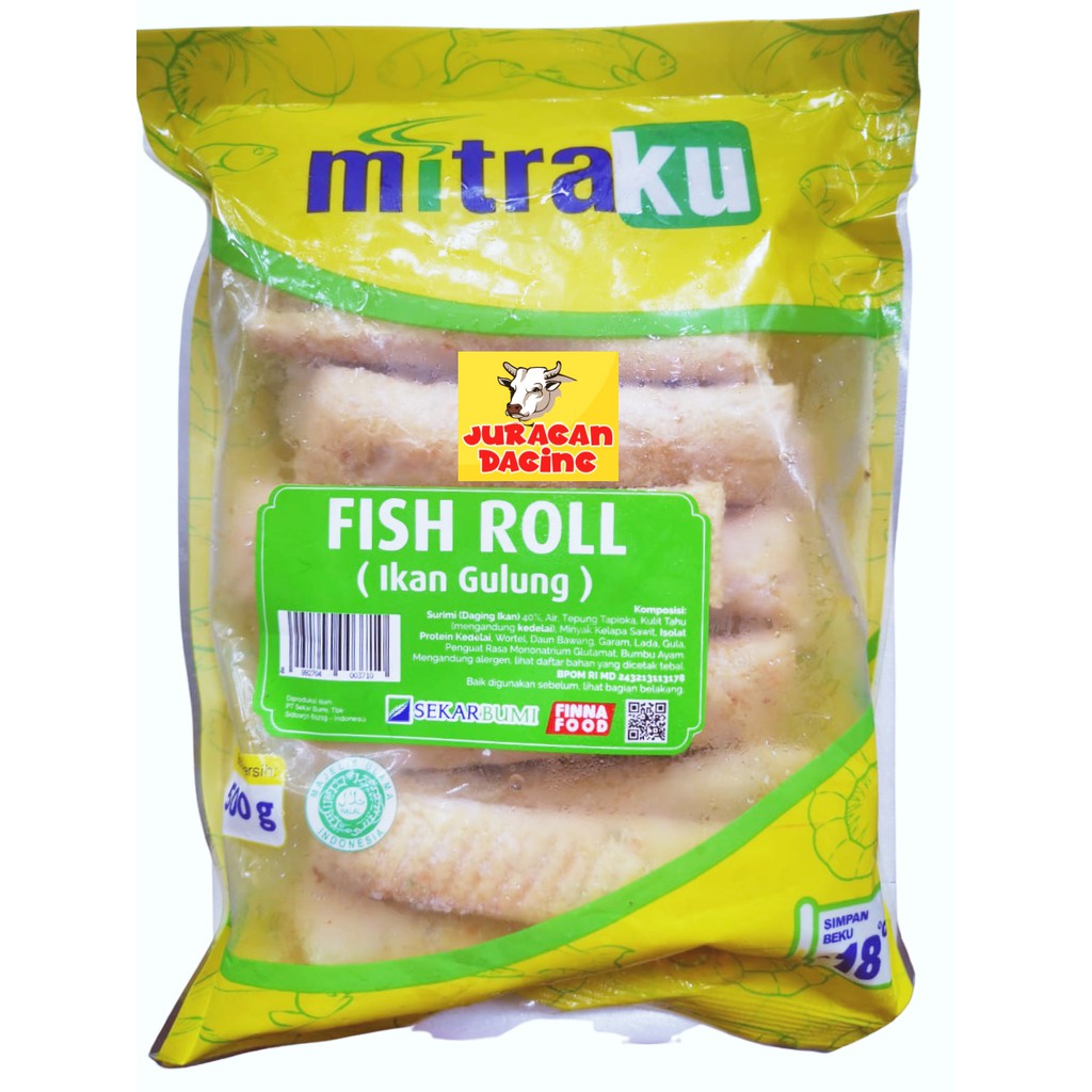 

Mitraku Fish Roll 500gr