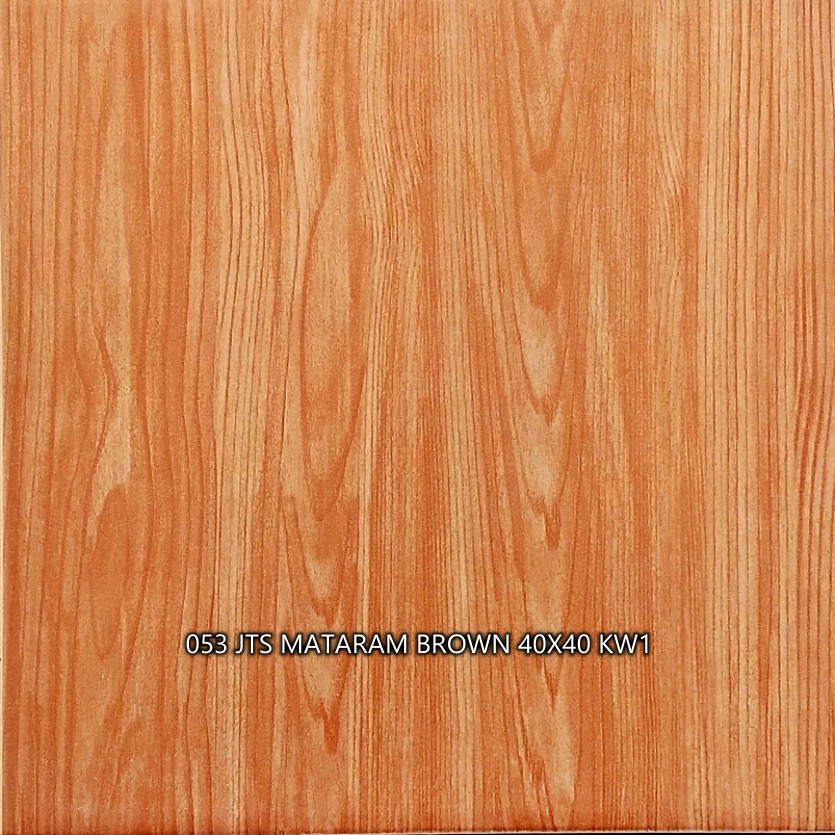 Keramik Lantai (Matt)/ JTS MATARAM BROWN 40X40 KW1/ 053