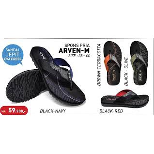 CARVIL ARVEN /sandal carvil Arven Size 38 - 43 / Sandal Casual Pria / Carvin Ori/carvil jepit/carvil termurah