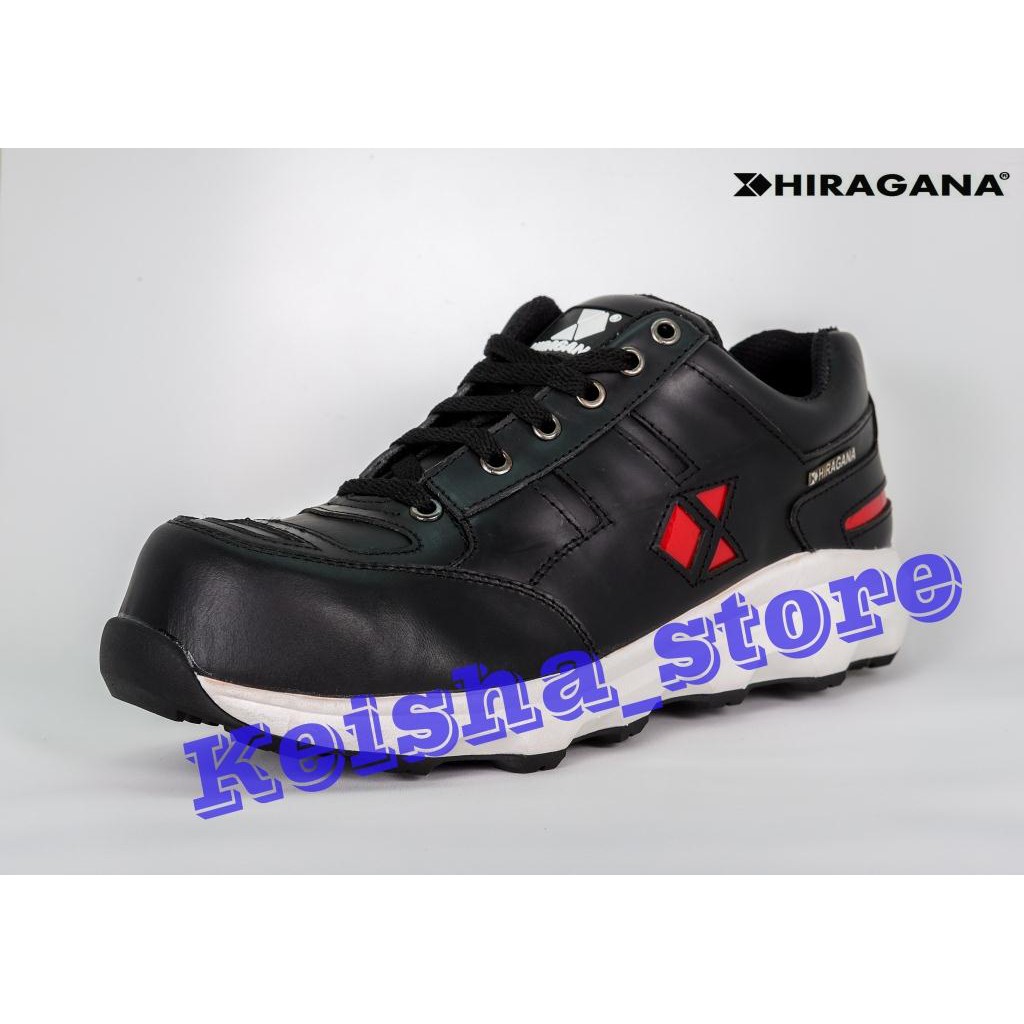 Safety Shoes Hiragana HRG-103 Hitam-Murah-Bergaransi