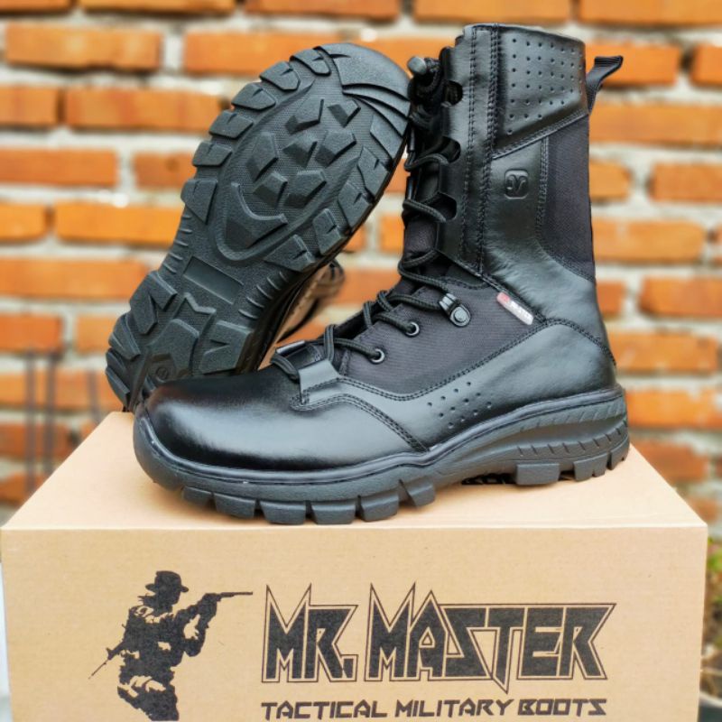 SEPATU PDL MR MASTER GEN8 KULIT SAPI ASLI SEPATU PDL DINAS LAPANGAN TNI POLRI SECURITY SATPAM