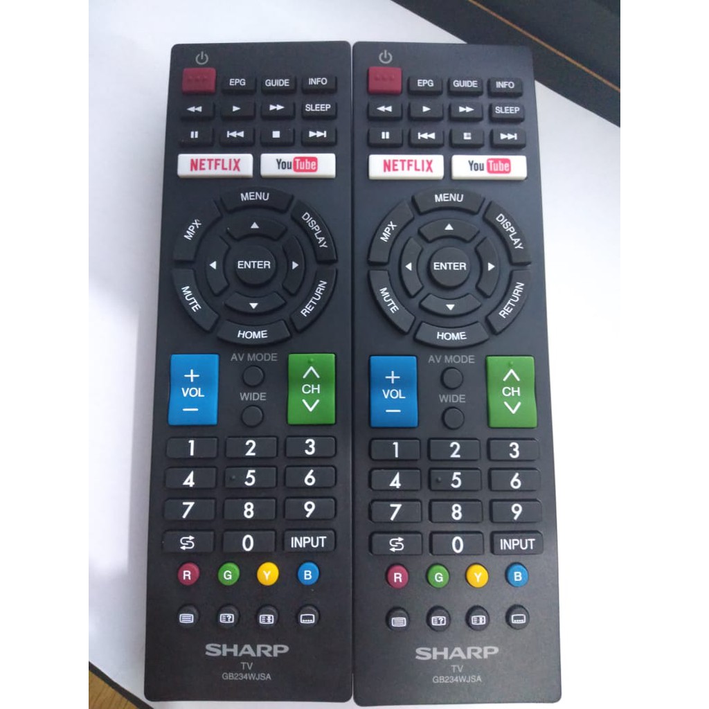 REMOTE TV LCD/LED/SMART TV SHARP NETFLIX YOUTUBE