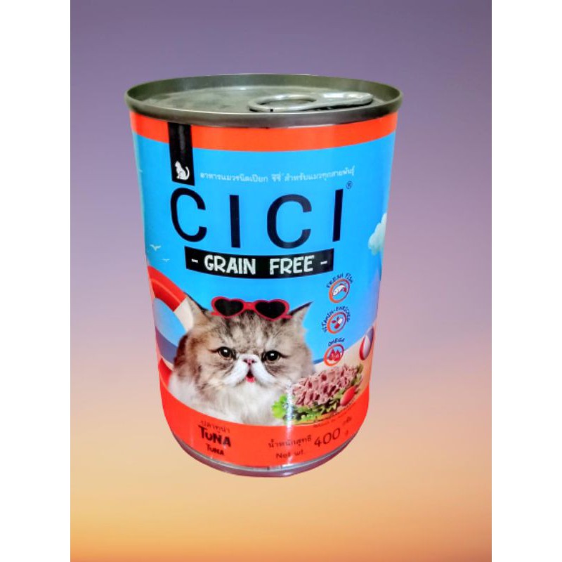 CICI Tuna Makana Kucing Basah Kaleng Murah