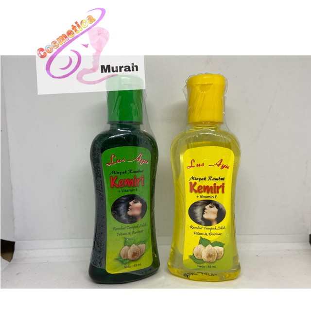 100 ml - lus ayu kemiri / minyak kemiri lus ayu / minyak kemiri original